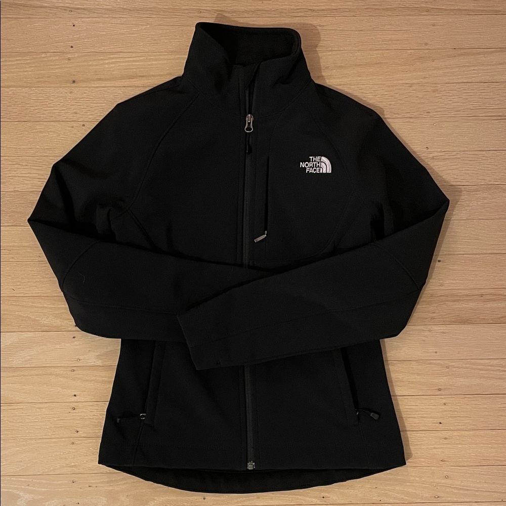 The North Face fleece lined Women's Black Zippered Jacket